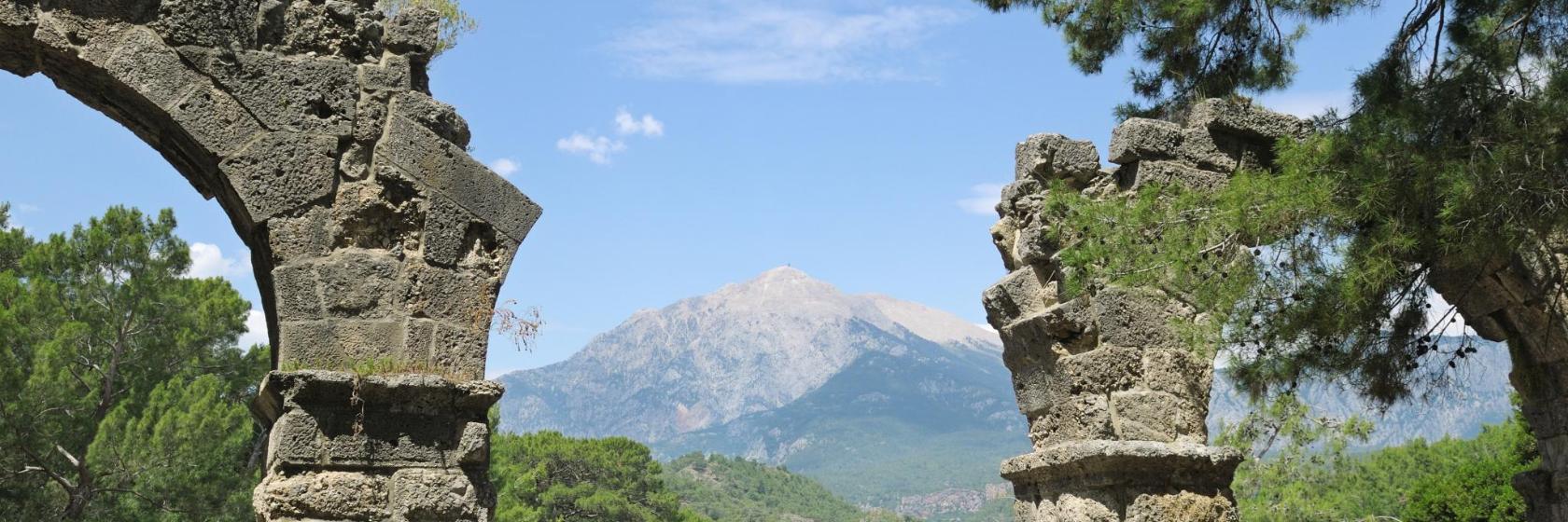 Ruiny starożytnego miasta Fazelis